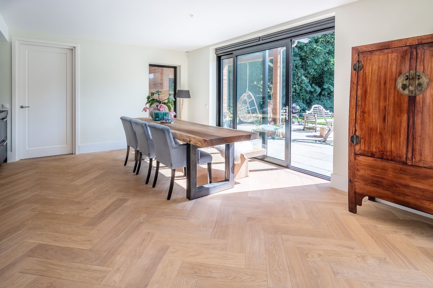 Дубовый паркет Dennebos Flooring Белая мойка ARCH-00069292 - Вид №3