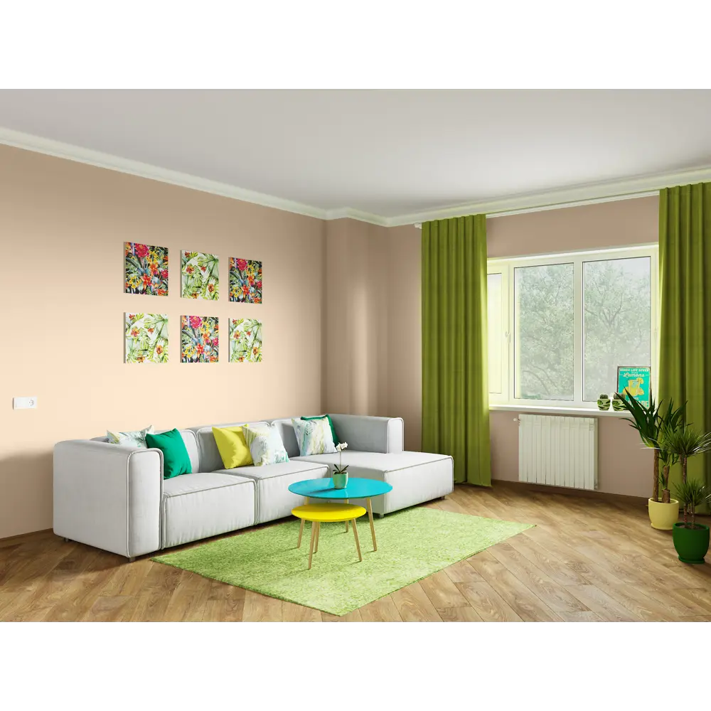 Краска для стен и потолков Trend Farbe цвет Капучино 2.5 л Dufa STLM-2165564 - Вид №4