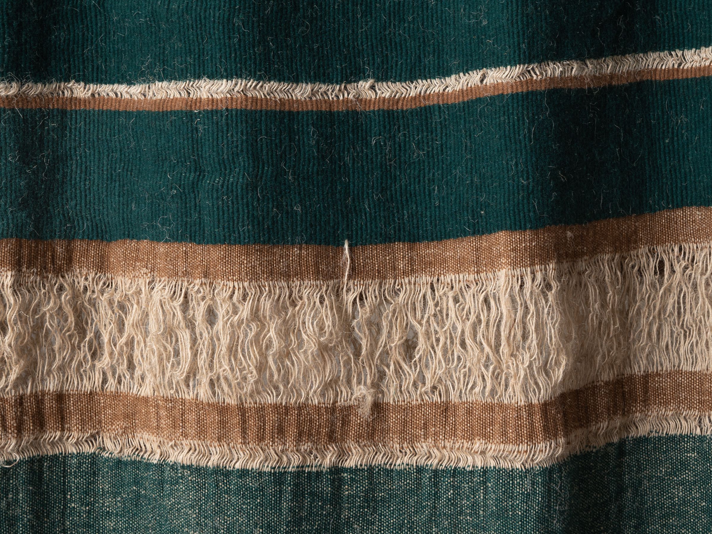 Джутовый и шерстяной плед The House of Lyria XOROI ARCH-00041127 - Вид №3