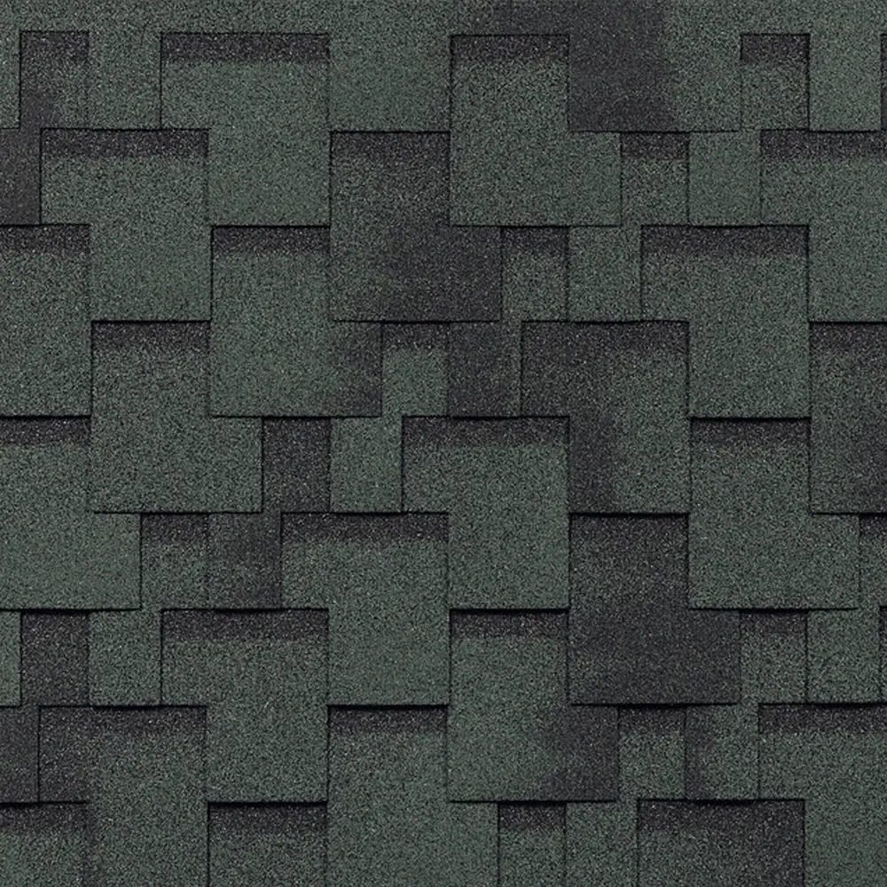 Гибкая черепица Mida Аккорд зеленый 3 м² ТЕХНОНИКОЛЬ STLM-2064970