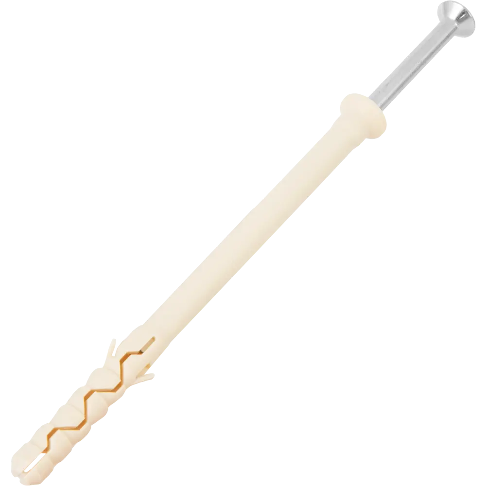 Дюбель-гвоздь с потайной манжетой 8x120 мм нейлон/углеродистая сталь 40 шт ЕВРОПАРТНЕР STLM-2020049