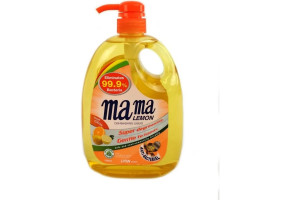 16411881 Гель для мытья посуды Tough on Grease Апельсин 1000 мл 8888300463082 Mama Lemon