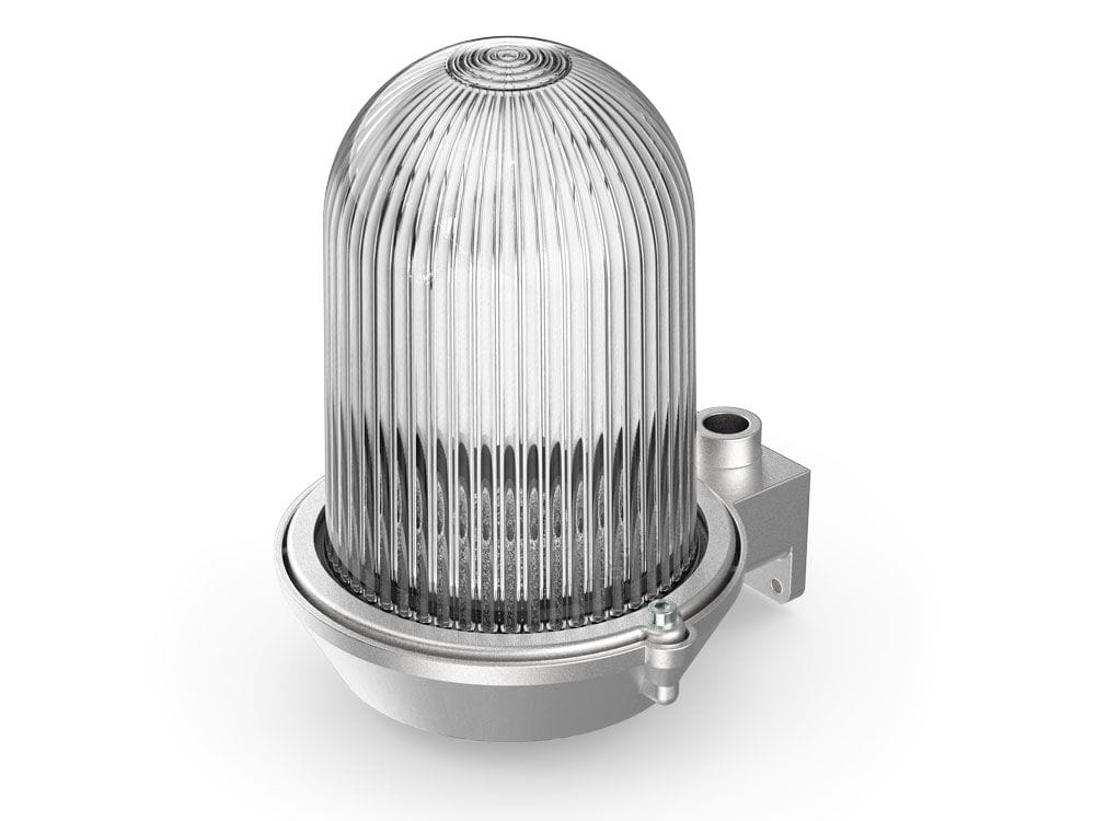 Натуральный алюминиевый настенный светильник Genuit Silver ARCH-00129058 - Вид №2