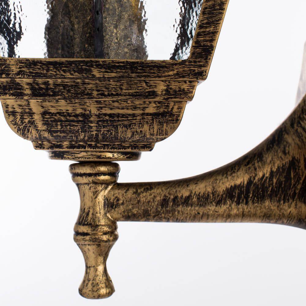 Уличный настенный светильник коричневый Arte Lamp Berlin A1011AL-1BN ARTE LAMP ПОД СТАРИНУ, ФОНАРЬ 00-3897320 Коричневый  - Вид №1
