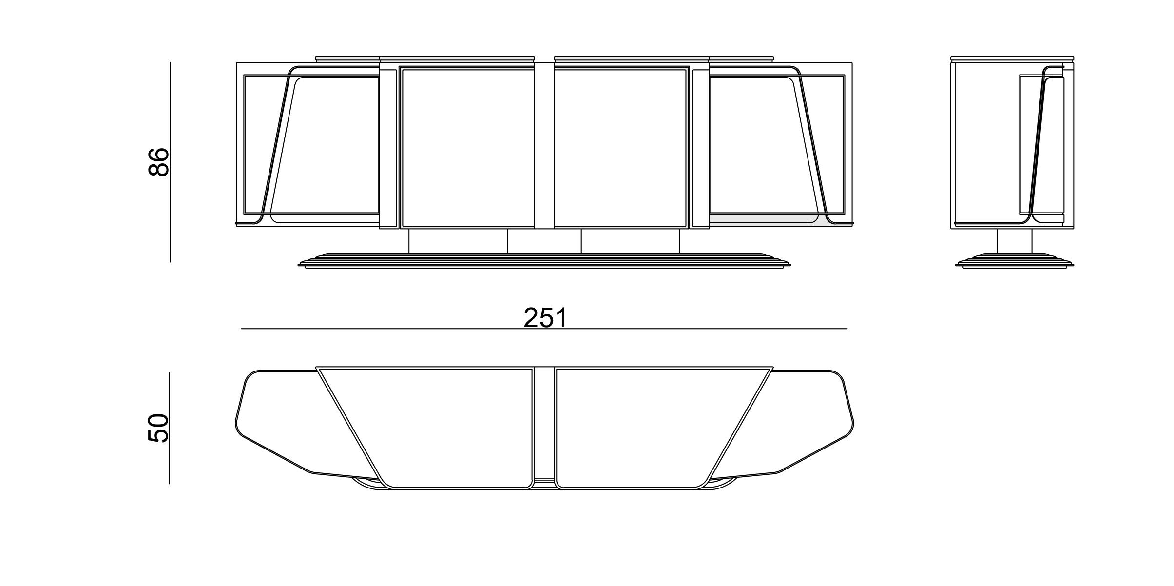 Шкаф с распашными дверями Zebrano Hypnos ARCH-00143595 - Вид №6