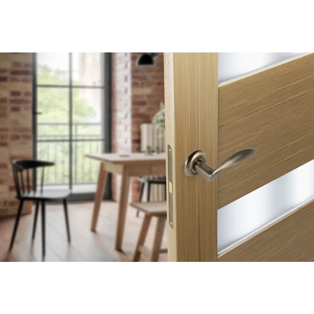 Дверная ручка EDSON EDS-13-Z01 бронза с автовозвратом 82677957 STLM-0033865 - Вид №8