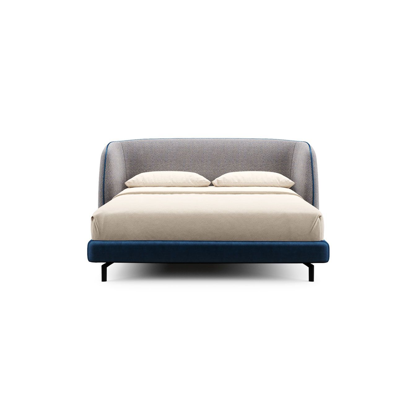 Тканевая кровать с мягким изголовьем Liu Jo Living Collection CAILLOU UP ARCH-00132560 - Вид №1