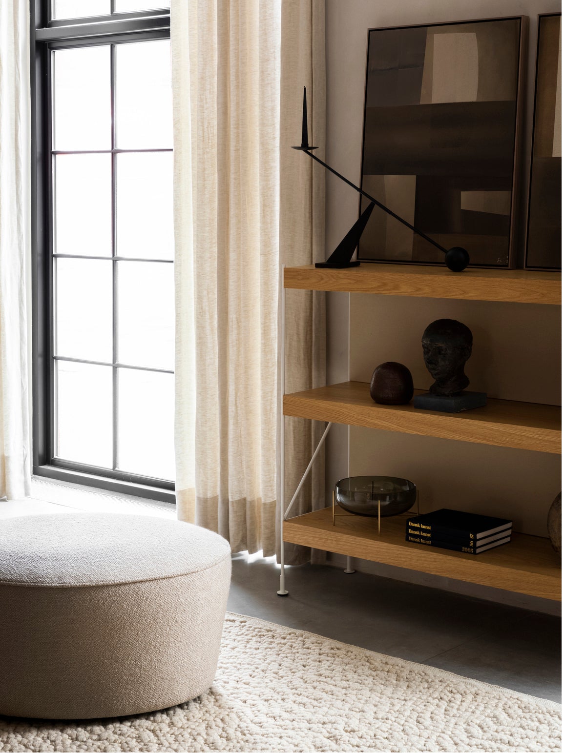 5709262069705 Система хранения Zet, 60 дюймов, задняя панель и полка для журналов LuceLight  - Вид №4