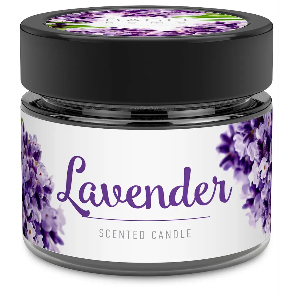 Свеча ароматизированная Лаванда цвет мультиколор 5.8 см Bago home STLM-2075970