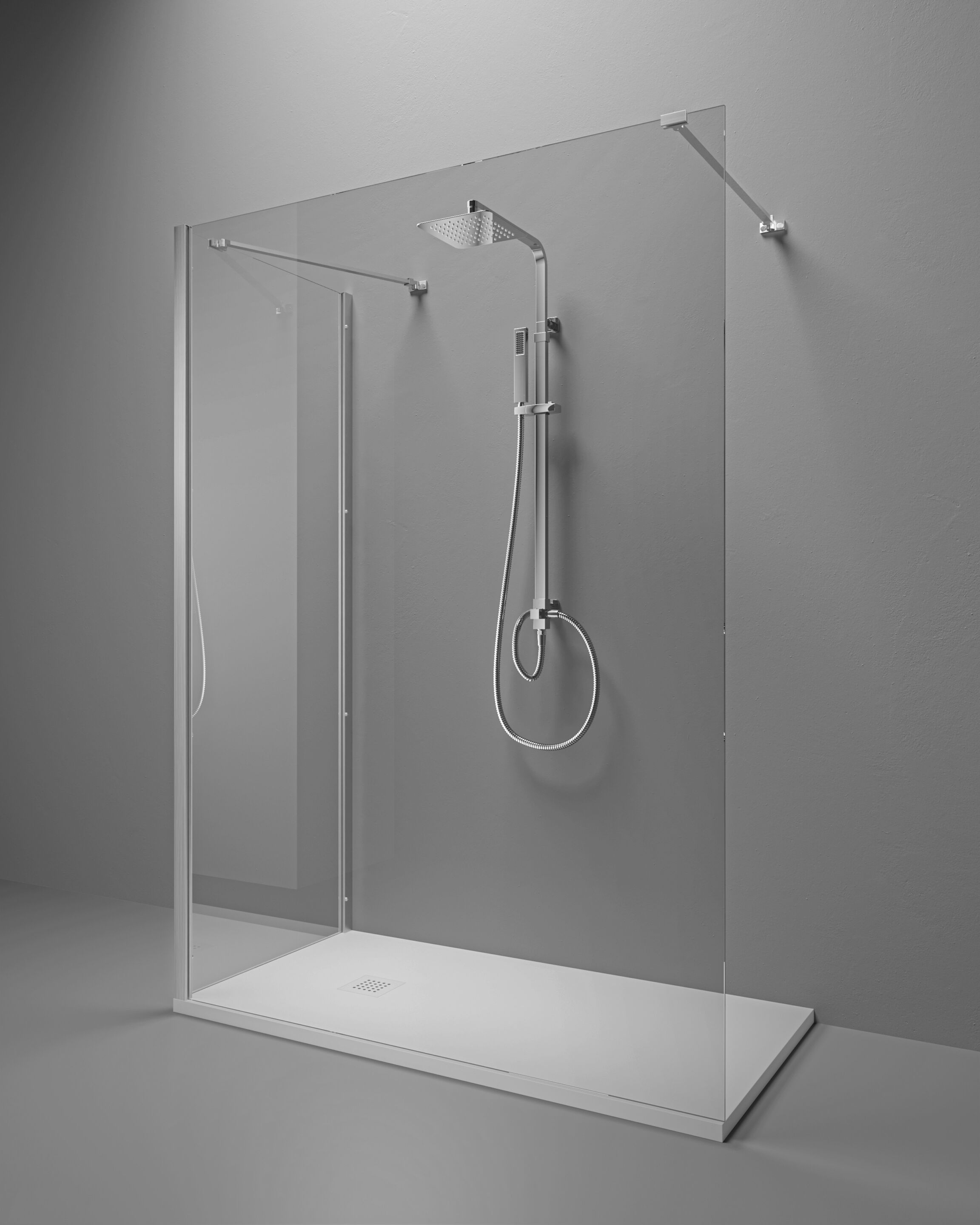 Алюминиевый и стеклянный душ TAMANACO WALK-IN ARCH-00036406 - Вид №11
