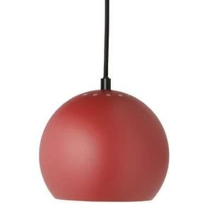 111531505001 Лампа подвесная ball, темно-красная, матовое покрытие Frandsen