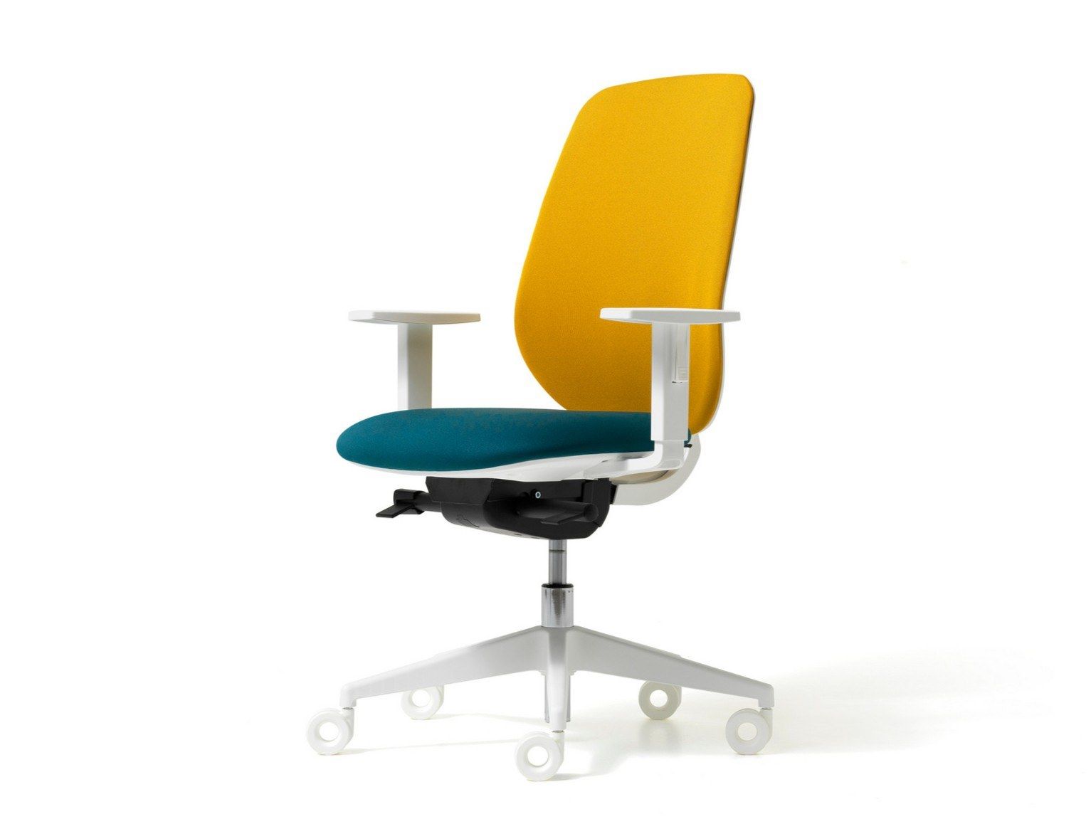 5 спиц подлокотник ткань регулируемая высота операционный стул офис Diemme Кожа ARCH-00051264 - Вид №23