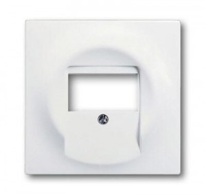 Лицевая панель ABB Impuls розетки USB белый бархат 2CKA001753A0176