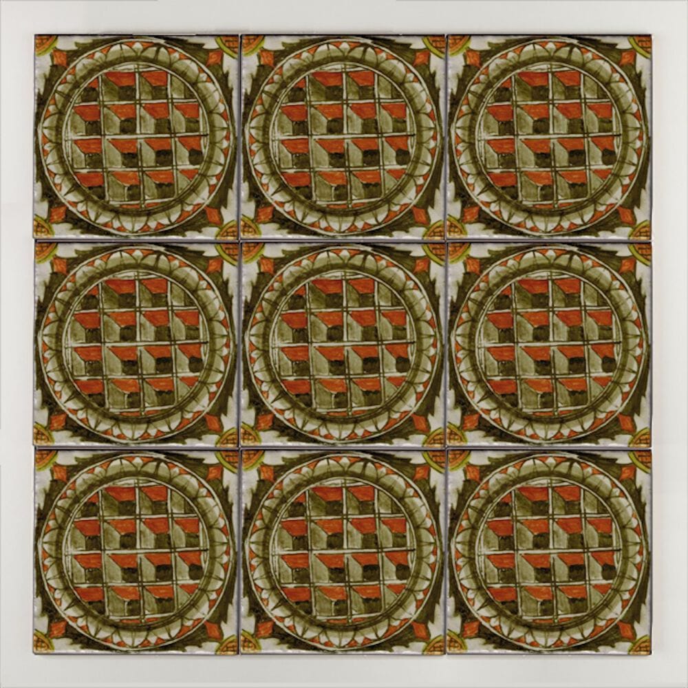 Пол / покрытие из глины ручной работы La Riggiola классический ARCH-00014620 - Вид №1