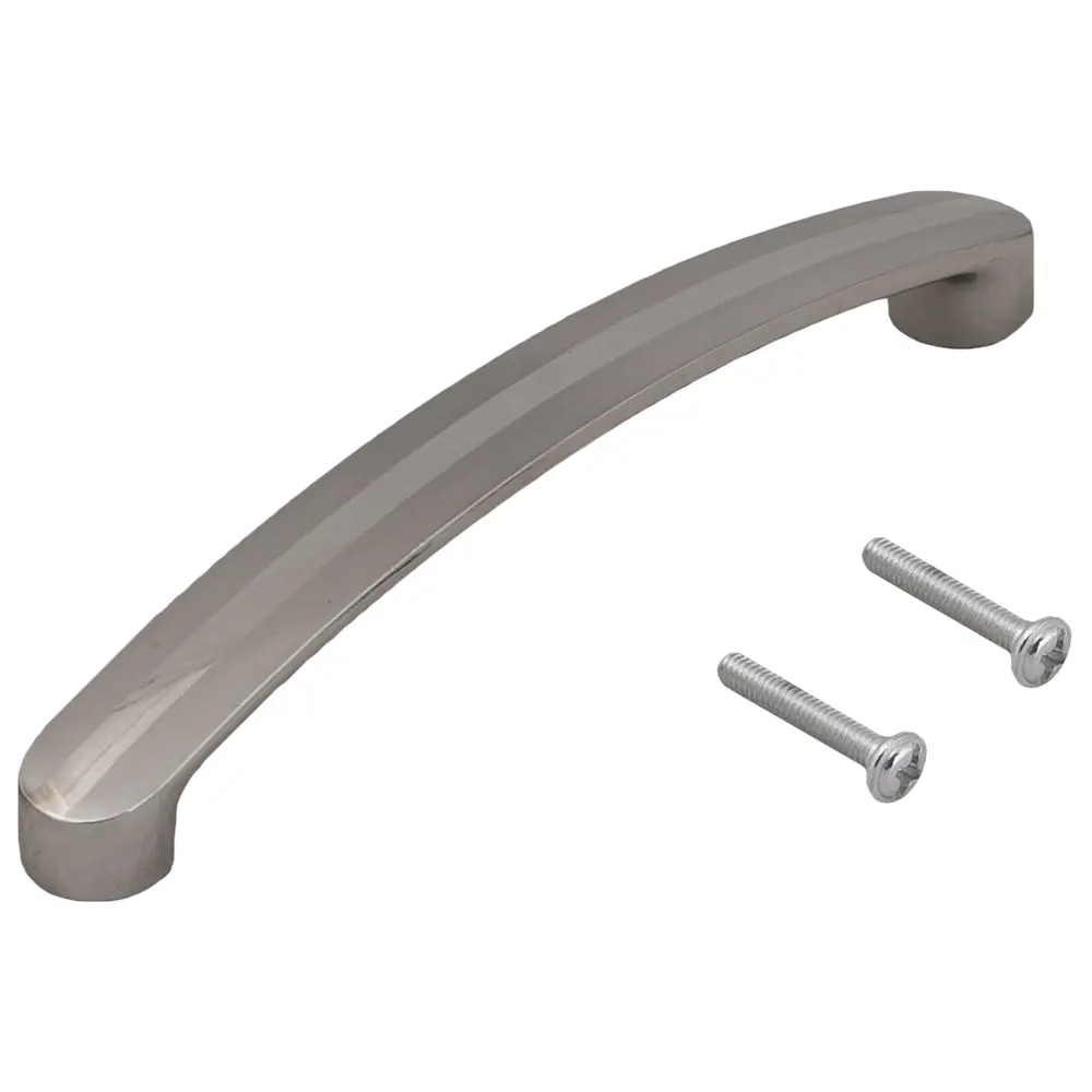 Мебельная ручка-скоба Kerron S-2263 матовый никель 128 мм STLM-2192649 - Вид №1