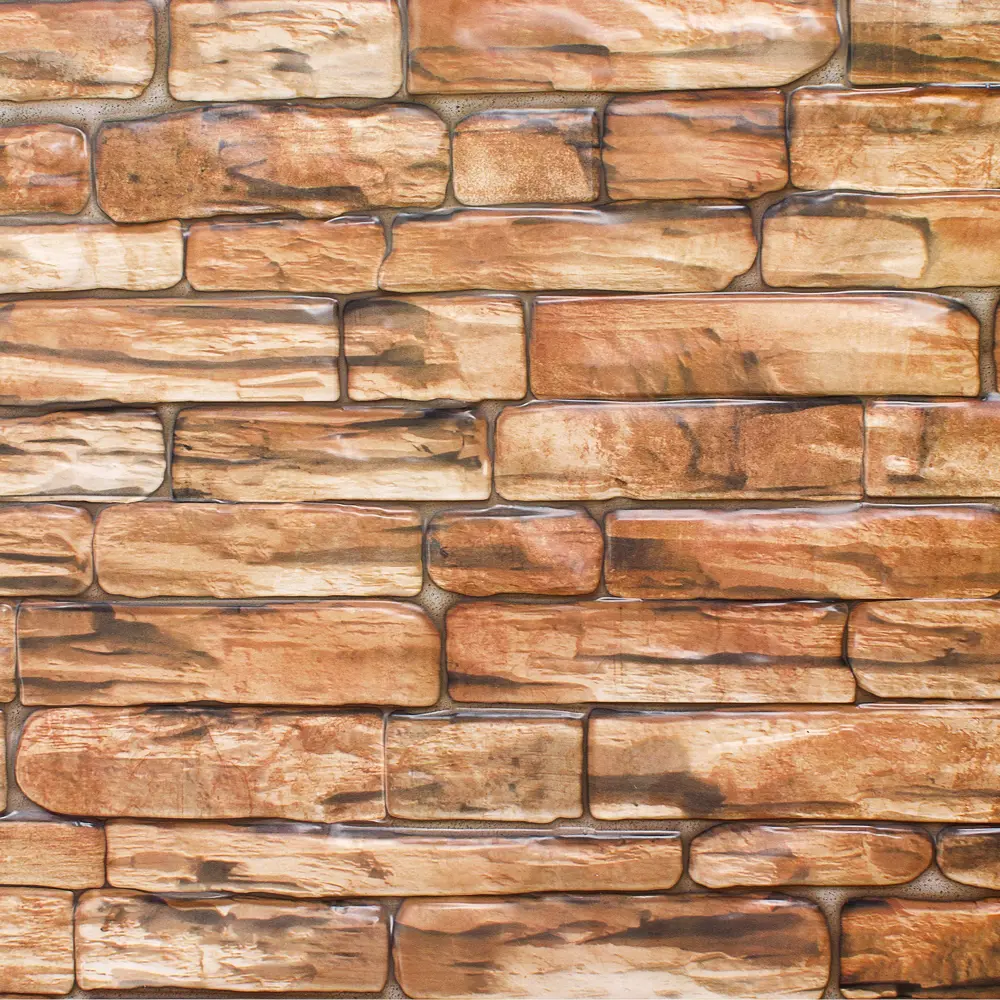 Панель ПВХ «Камень» 3x485x960 мм, цвет коричневый Santreyd STLM-2081113