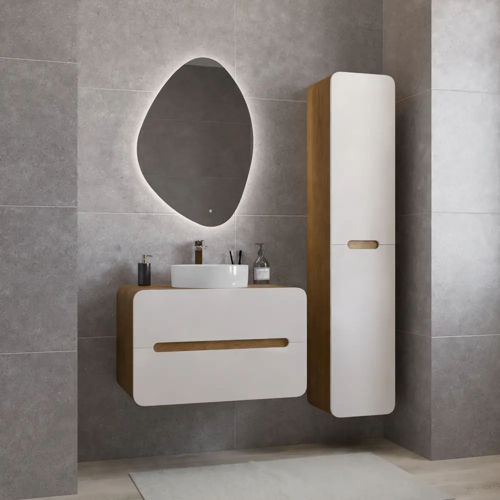 Santreyd Пенал Окинава для ванной с системой плавного закрывания 85284711 STLM-0992956 - Вид №4