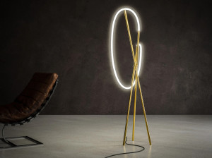 Алюминиевый светодиодный торшер