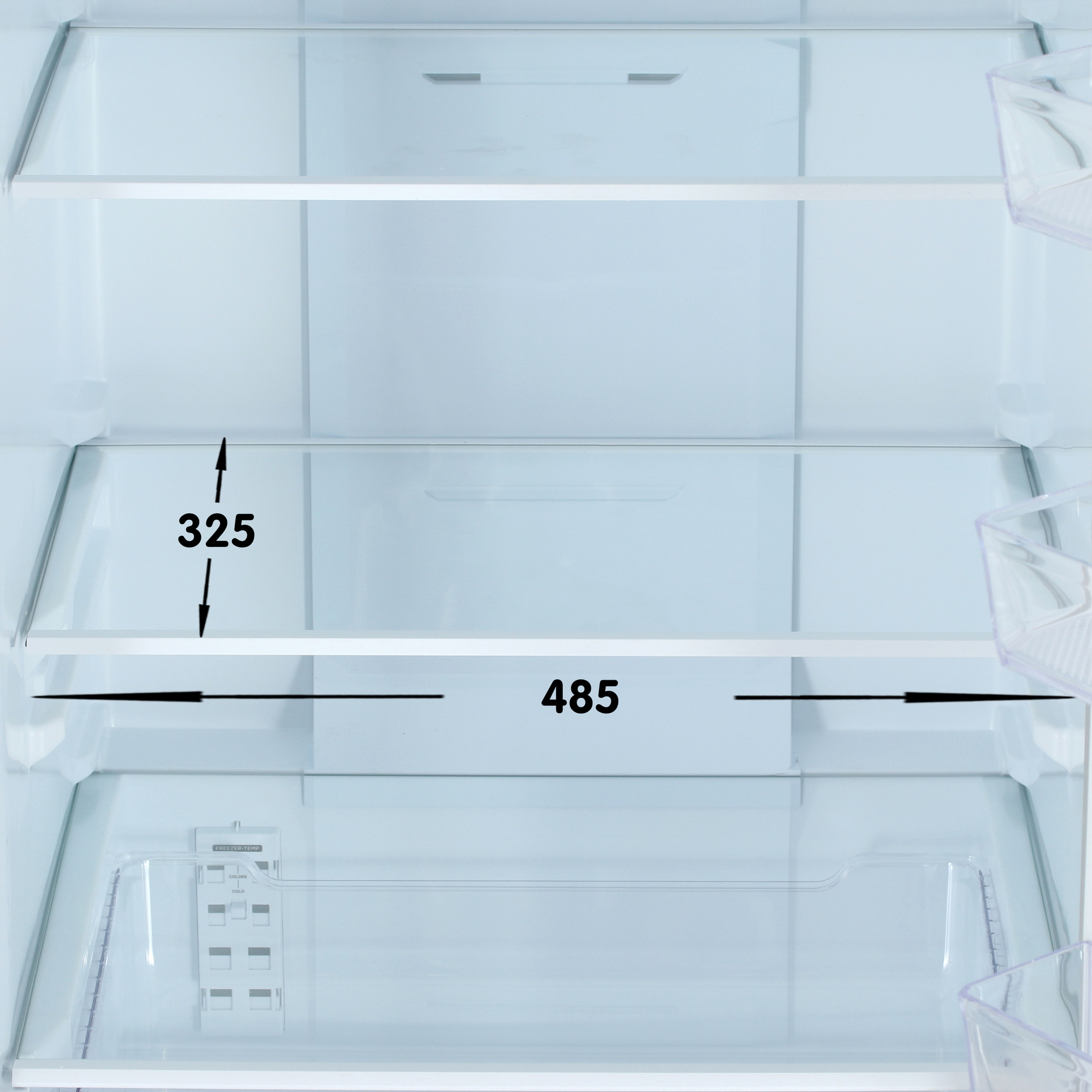 9920933 Холодильник с морозильником   Schaub Lorenz SLU C188D0 G серебристый STDN-0107846 - Вид №8