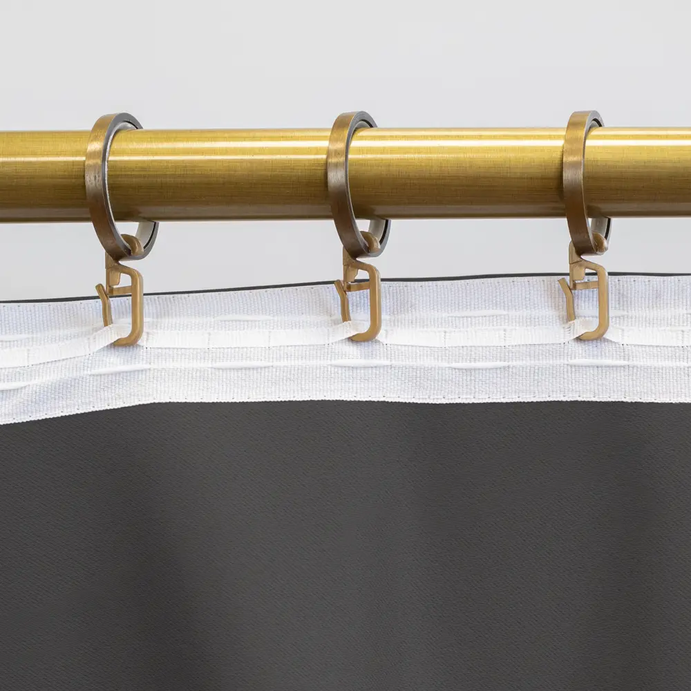 GARDEN Штора на ленте серого цвета 200×260 см для гостиной и спальни 89390607 STLM-1567713 - Вид №4