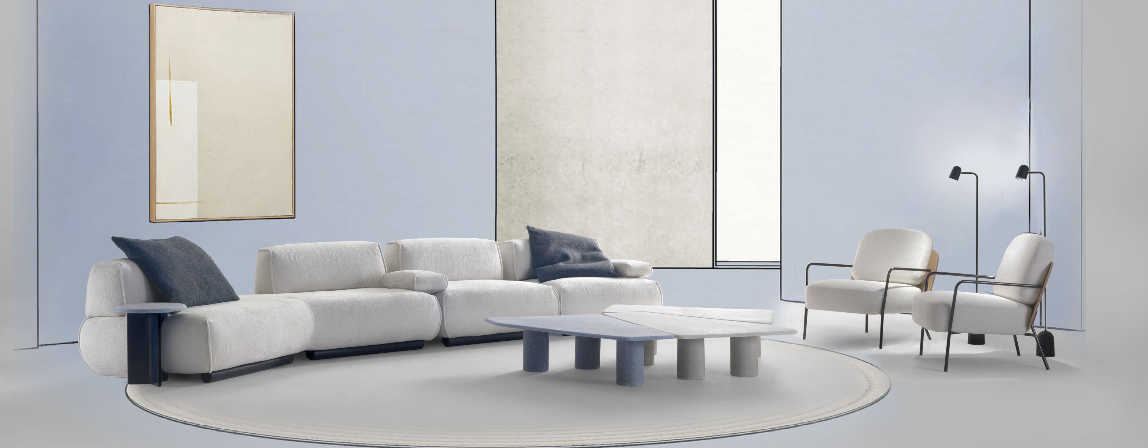 Модульный тканевый диван Marac Оуэн ARCH-00133445 - Вид №49