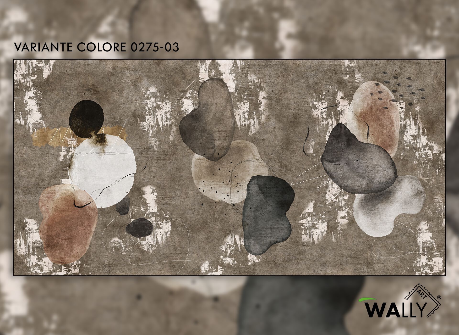 Моющиеся нетканые обои WALLYART Lacollection ARCH-00037600 - Вид №3