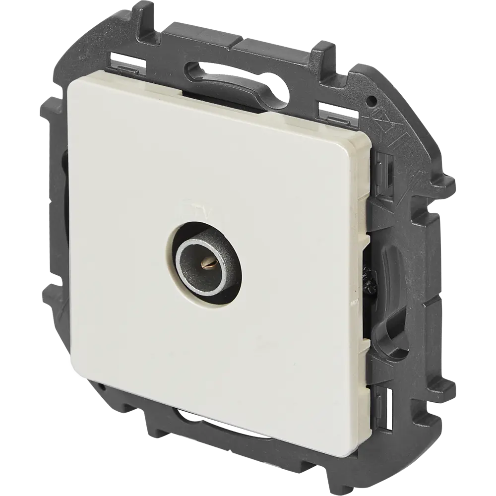 LEXMAN Lilian - Телевизионная розетка для скрытого монтажа в жемчужном цвете 86761383 STLM-1106038 - Вид №1