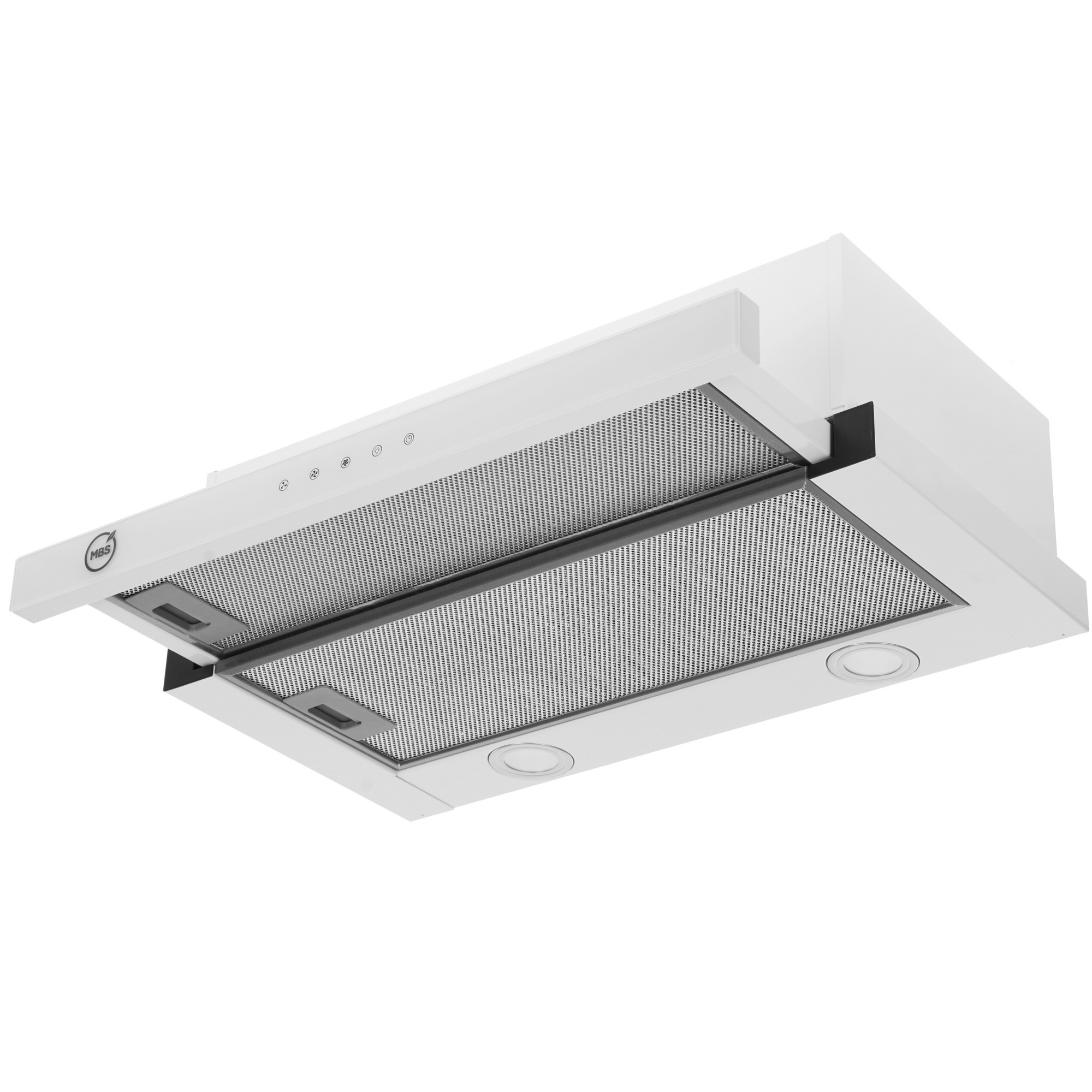 8125700 Вытяжка телескопическая MBS CANNA 260 GLASS белый/белый STDN-0117438 - Вид №2