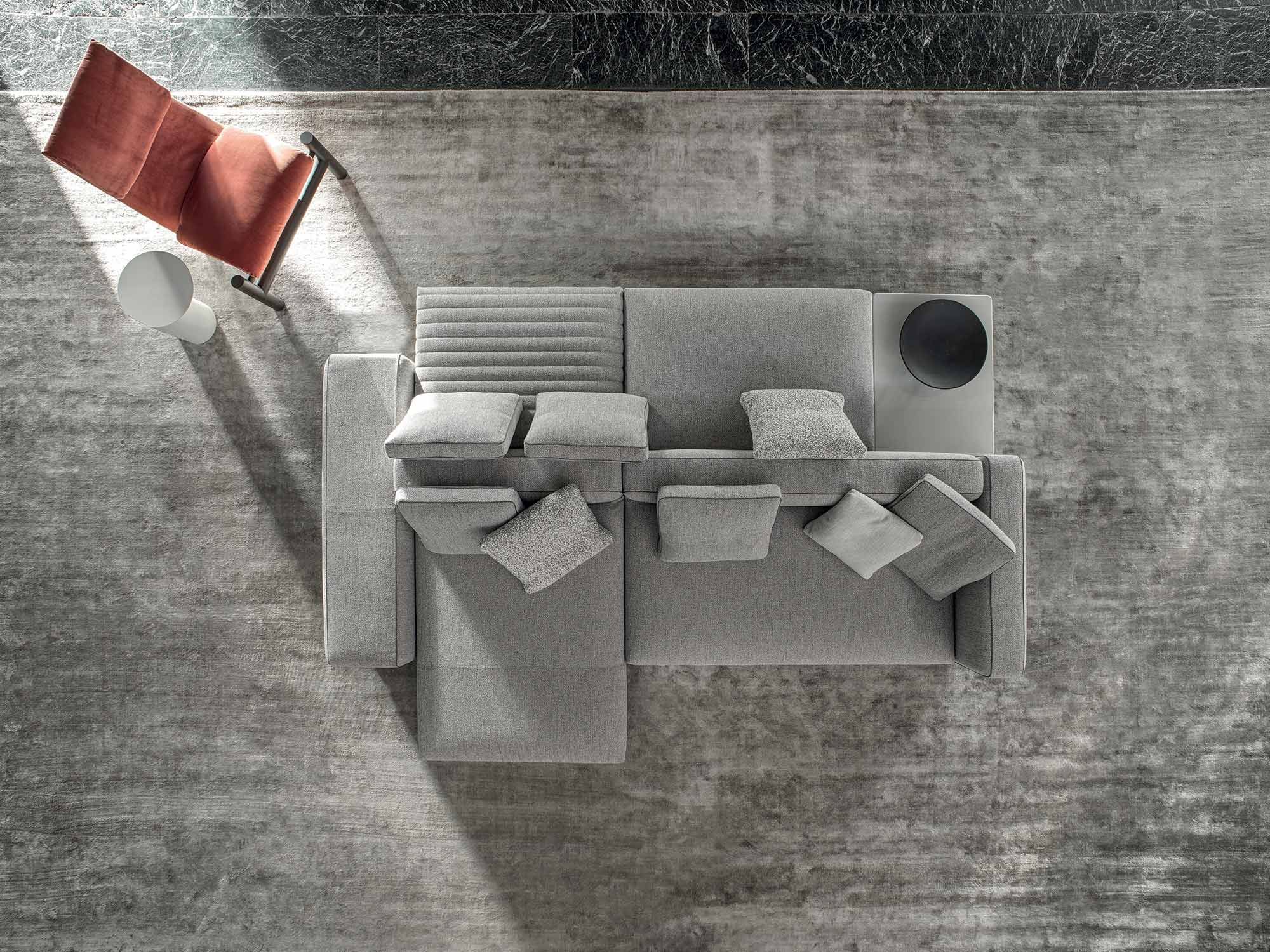 Двусторонняя ткань диван Frigerio Эдди ARCH-00000738 - Вид №6