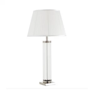 Настольная лампа Longchamp от Eichholtz 108913 EICHHOLTZ КОЛОННА 061846 Белый;прозрачный