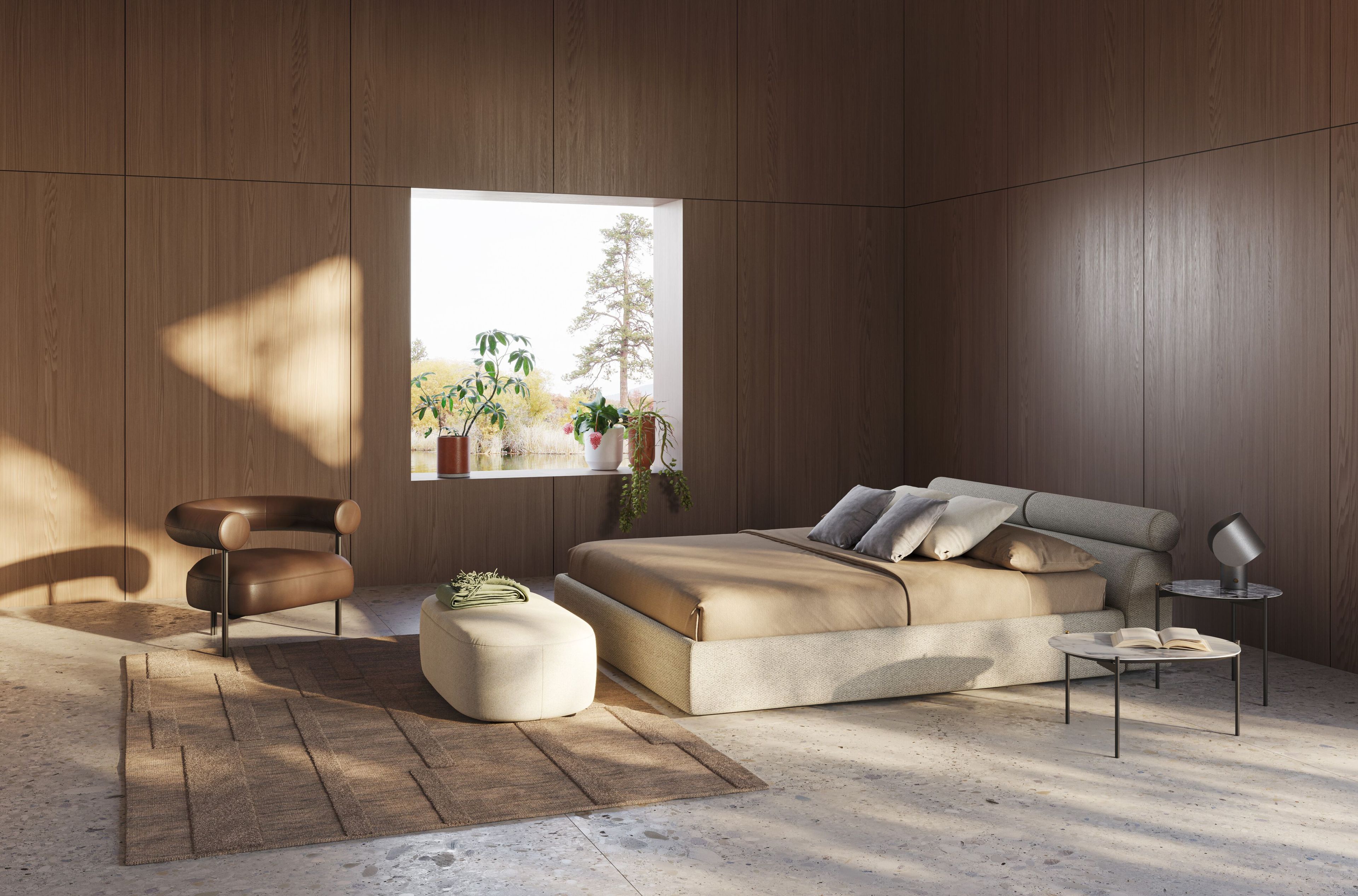 Мягкая кровать из ткани Liu Jo Living Collection ARCH-00101001 - Вид №3