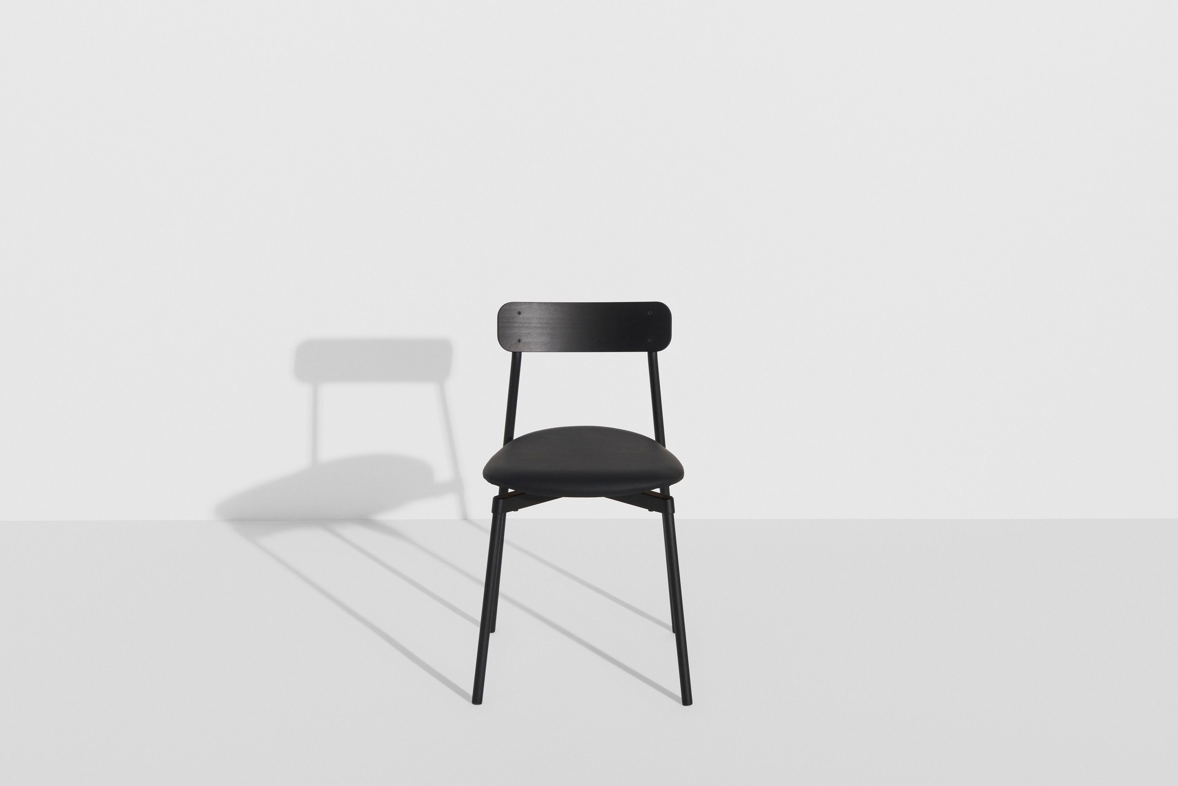 Штабелируемый стул с кожаным сиденьем Petite Friture Fromme ARCH-00069617 - Вид №1