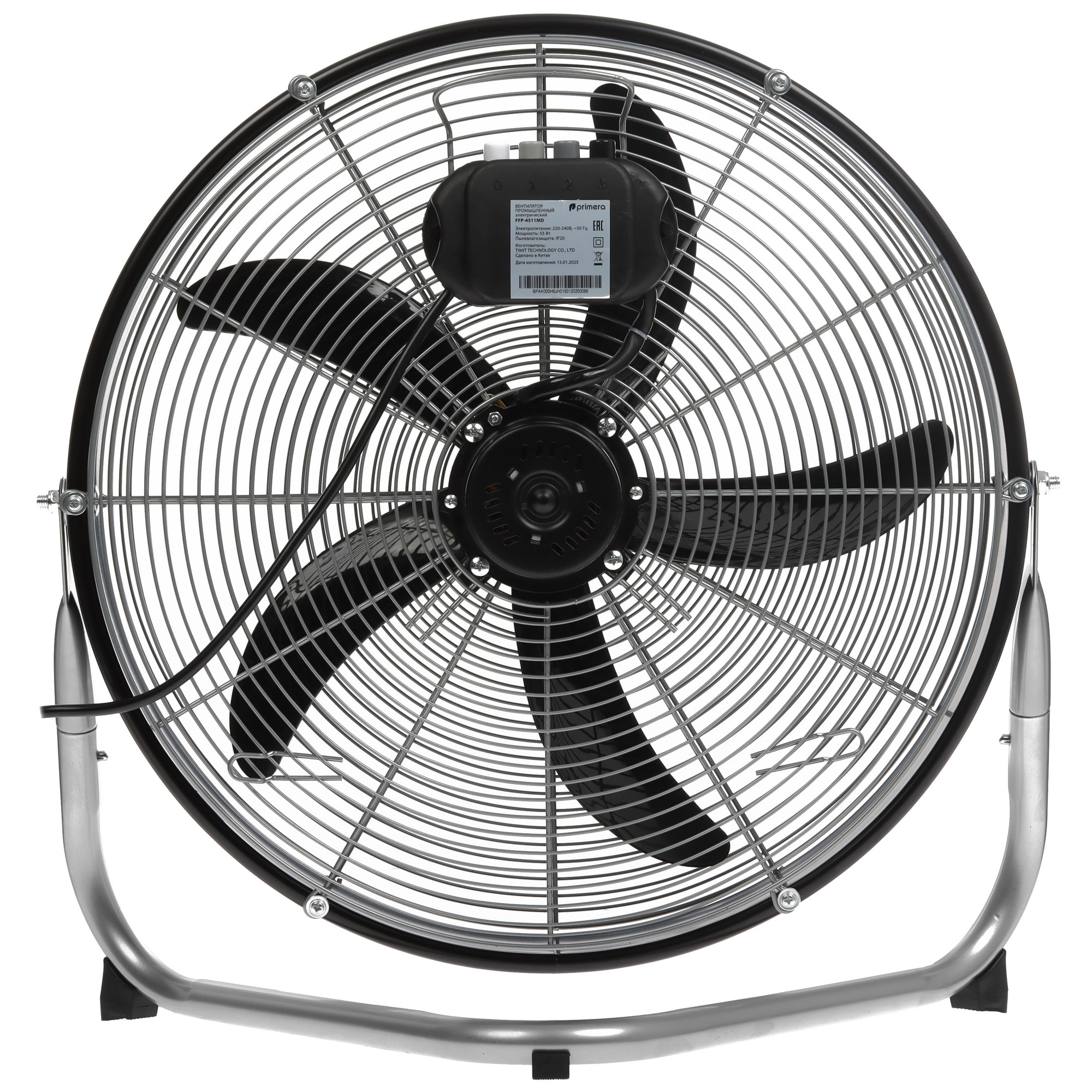 9235532 Вентилятор PRIMERA FFP-4511MD  серебристый STDN-0084121 - Вид №5
