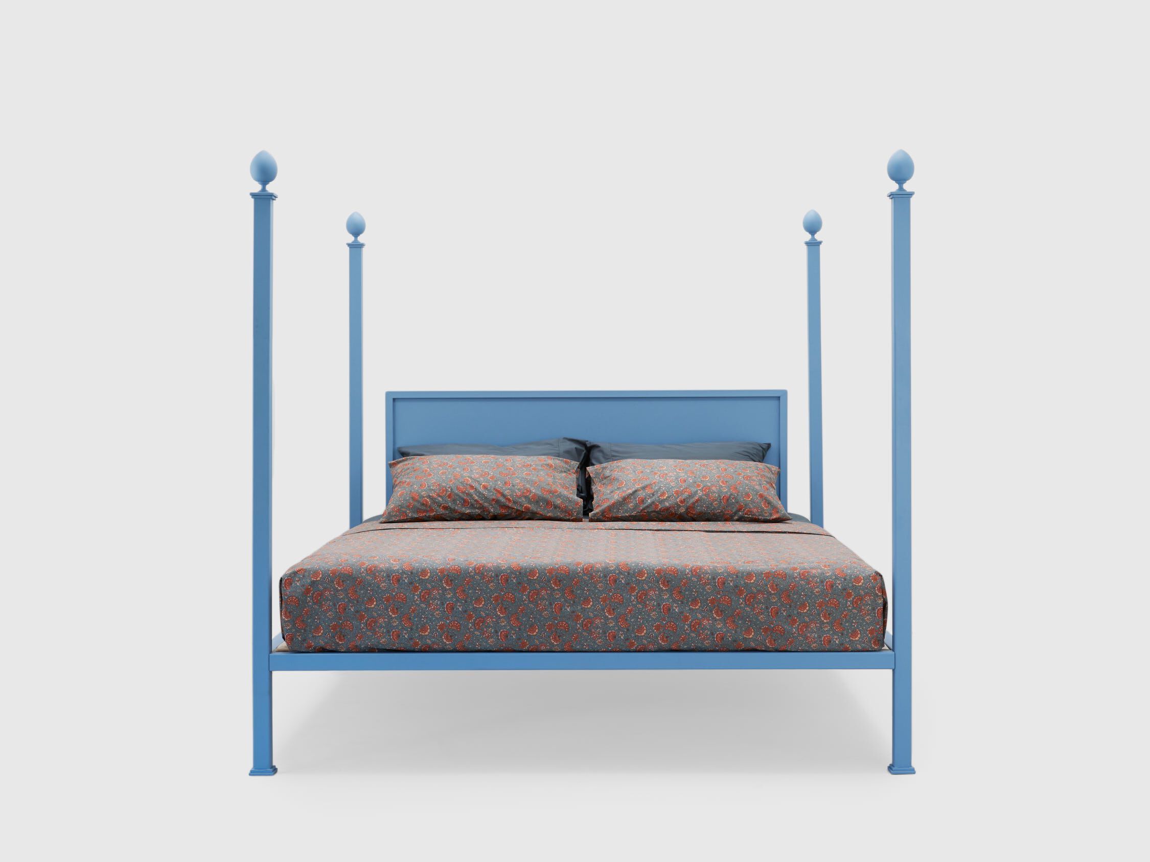 Двуспальная кровать из кованого железа с балдахином Lispi ALFIO ARCH-00014717 - Вид №1