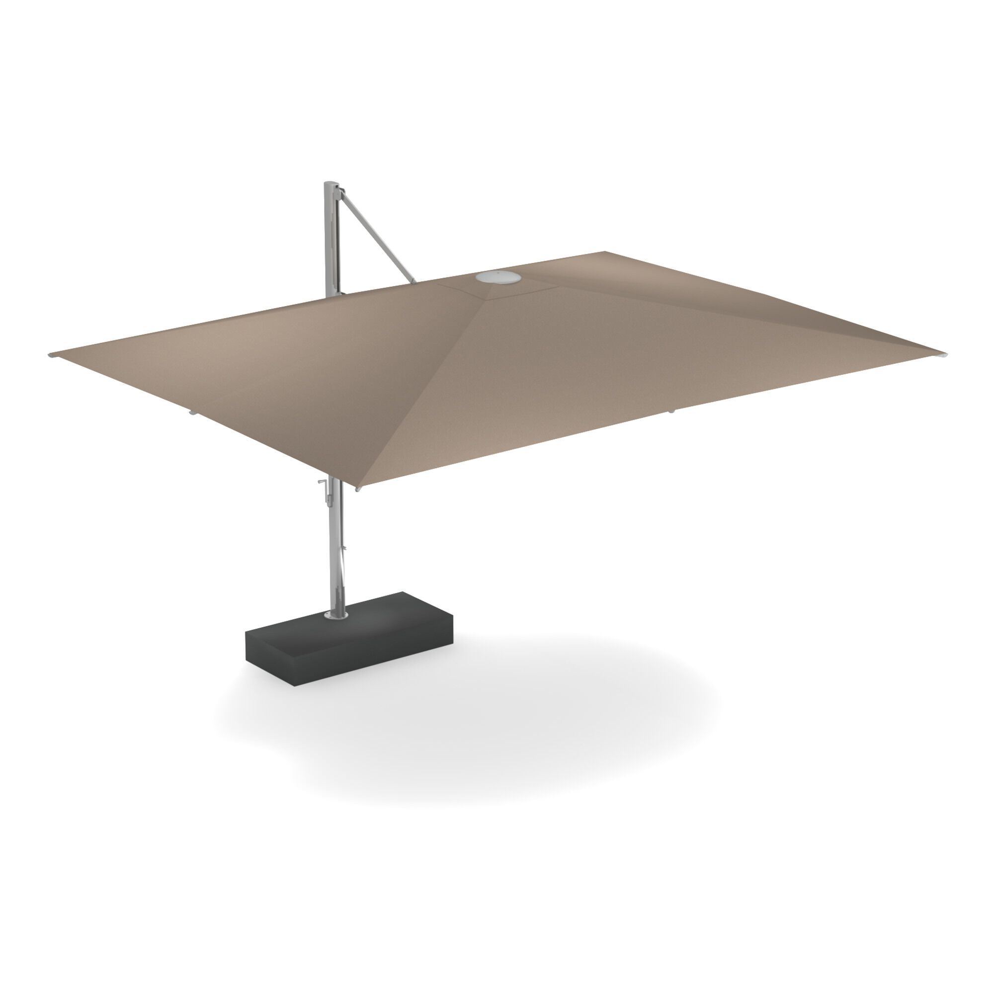 Квадратный зонтик с боковым полюсом emu Навона ARCH-00074425 - Вид №5