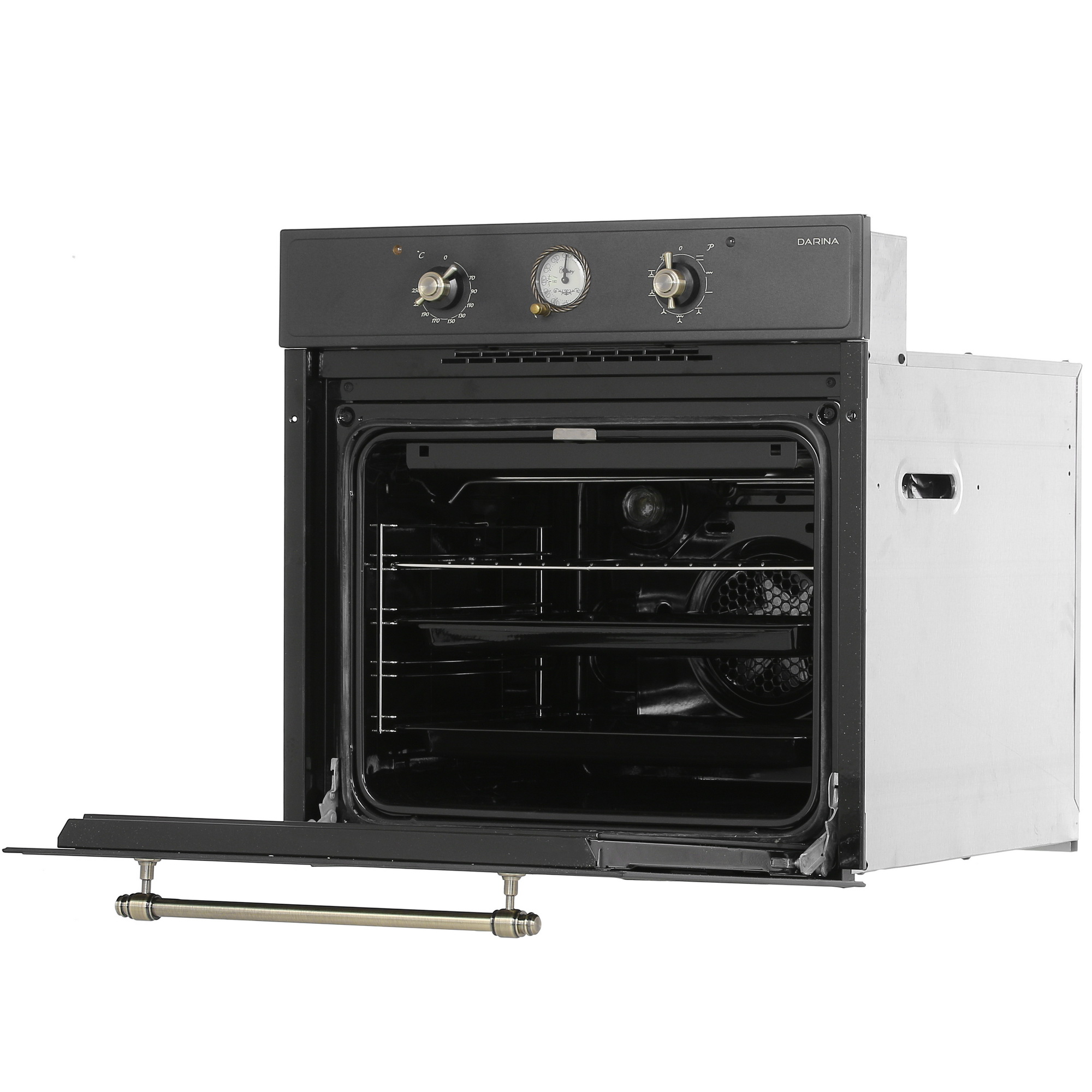 8147144 Электрический духовой шкаф Darina 0U8 BDE 112 707 At черный STDN-0119752 - Вид №4