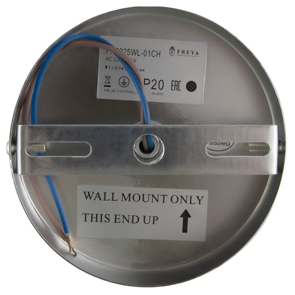 Бра Freya FR2025WL-01CH, цвет хром/прозрачный STLM-2196527 - Вид №6