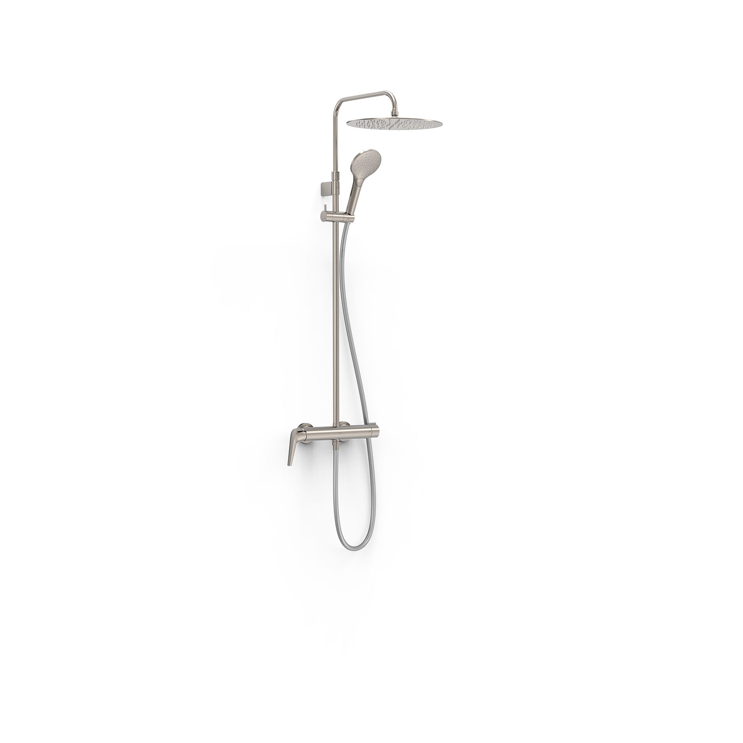 Двухходовой настенный смеситель для душа FUJI с одной ручкой -28119701AC TRES