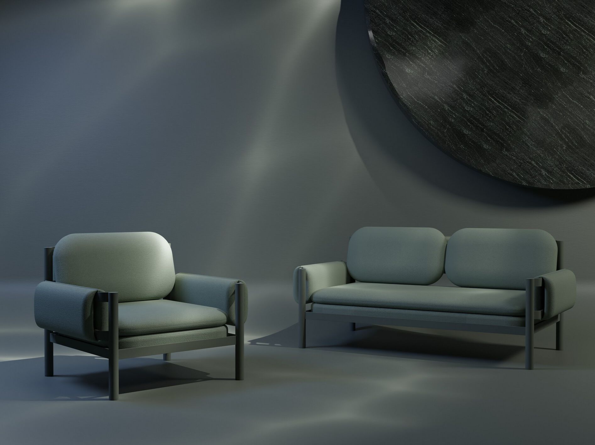 Алюминиевый садовый стул с подлокотниками Joyf Tropic ARCH-00131769 - Вид №9