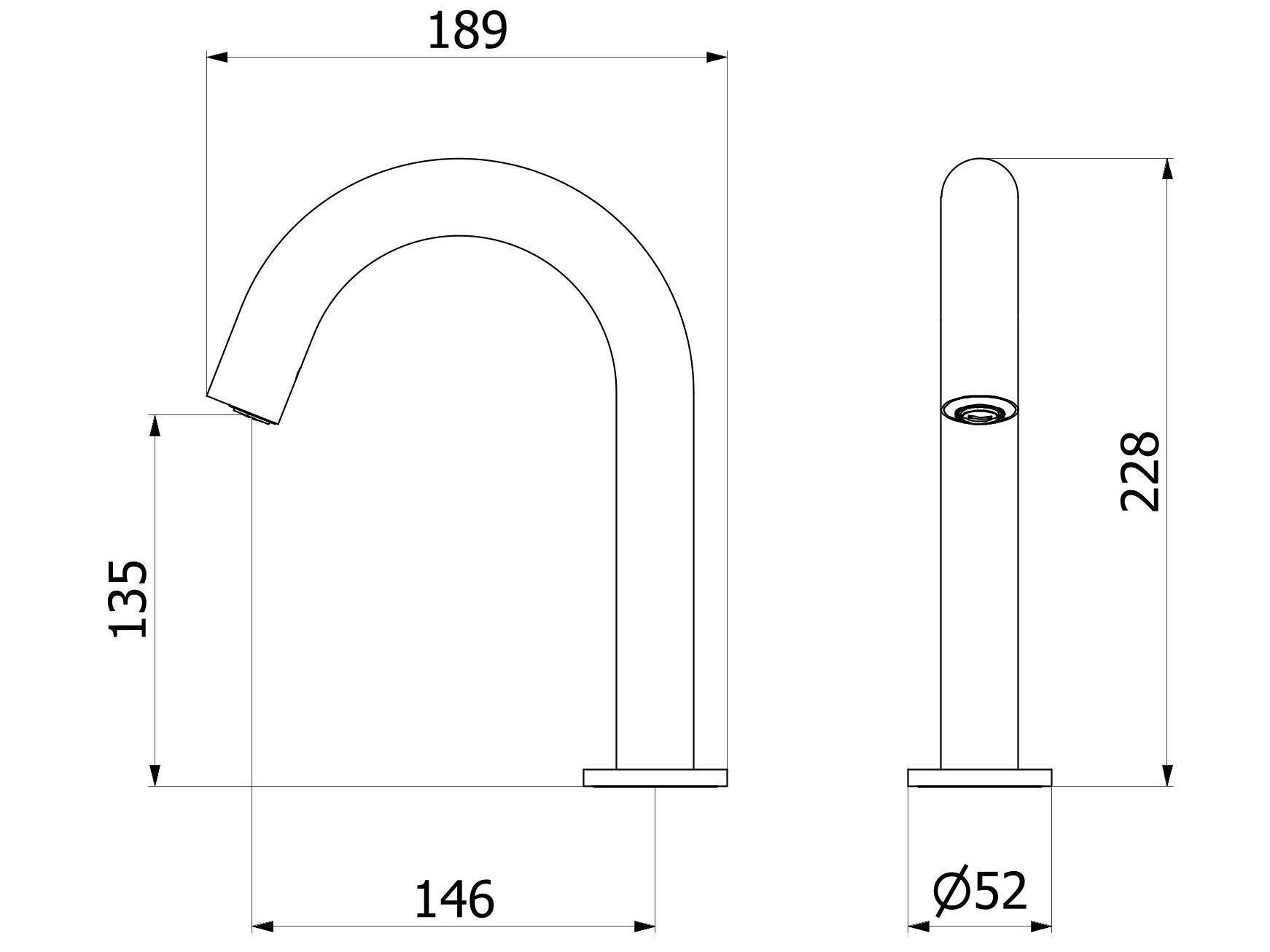Электронный смеситель для раковины IB Powa ARCH-00013638 - Вид №5