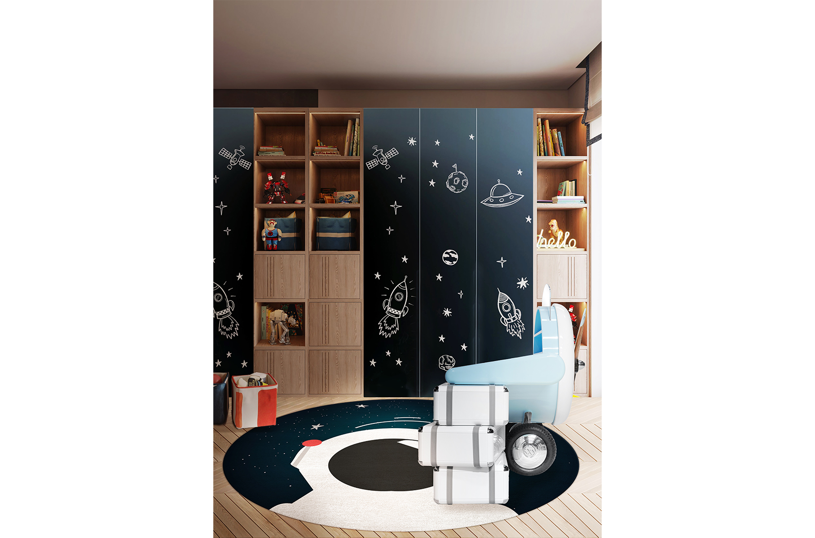 CIST34 Детские ковры Астроман Circu  - Вид №6