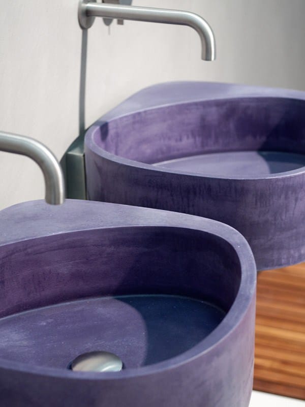 Бетонный одиночный подвесной умывальник Moab Elletre ARCH-00078215 - Вид №10