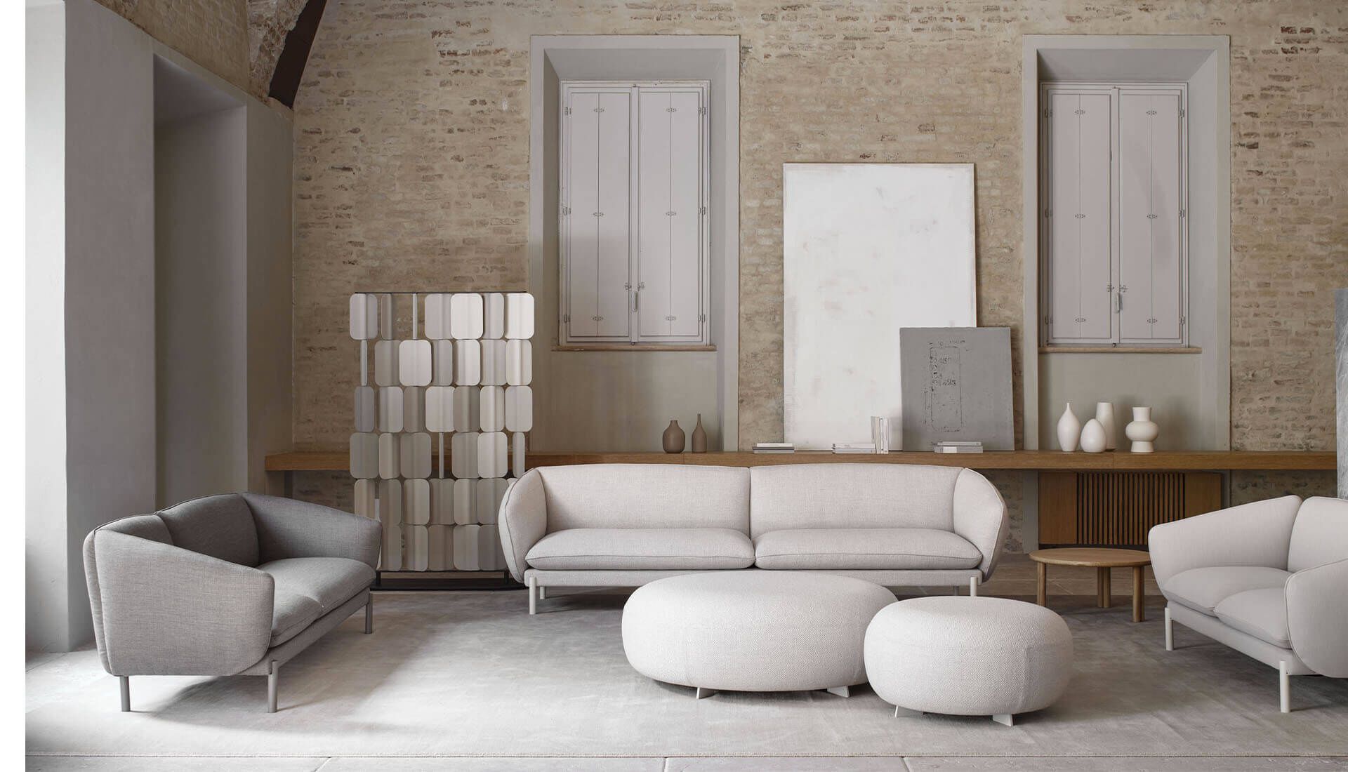 3-местный тканевый диван True Design not sofa ARCH-00047347 - Вид №2