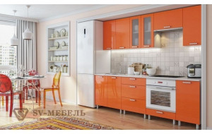 73021VC Модульная кухня Модерн, оранж SV-мебель