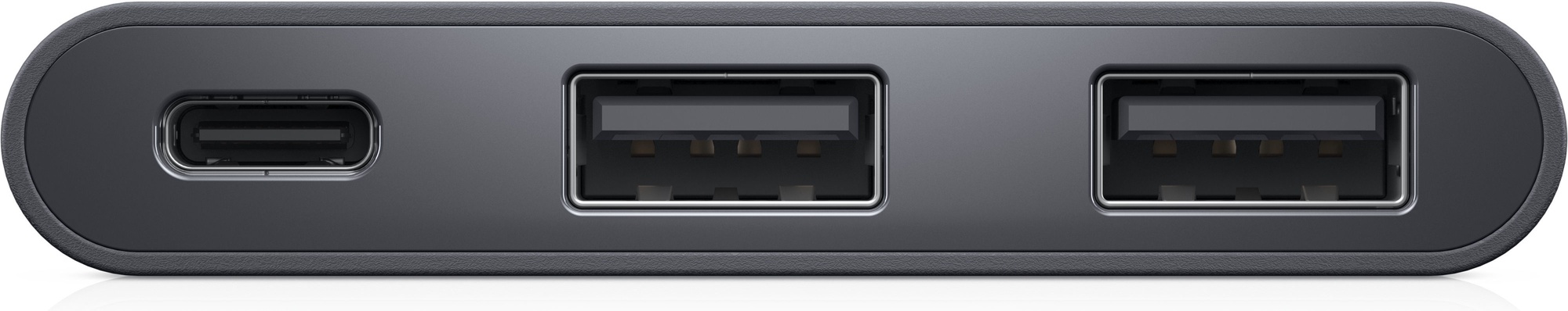 470-AEGX adapter usb-c/2*usb-a with power delivery Dell Santreyd  - Вид №4