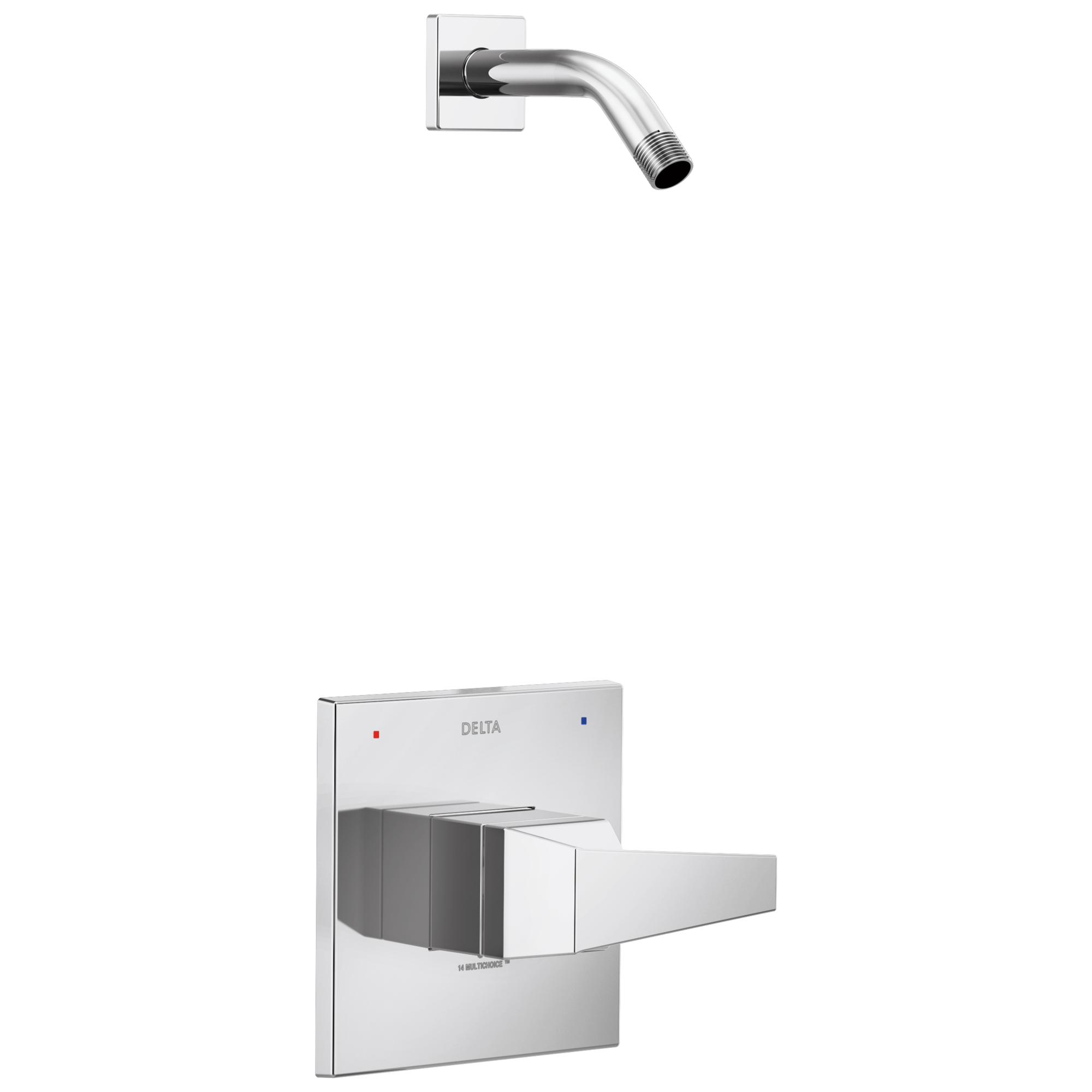 T14243-LHD Обивка для душа Monitor 14 Series - без напора Delta Faucet Trillian Хром 