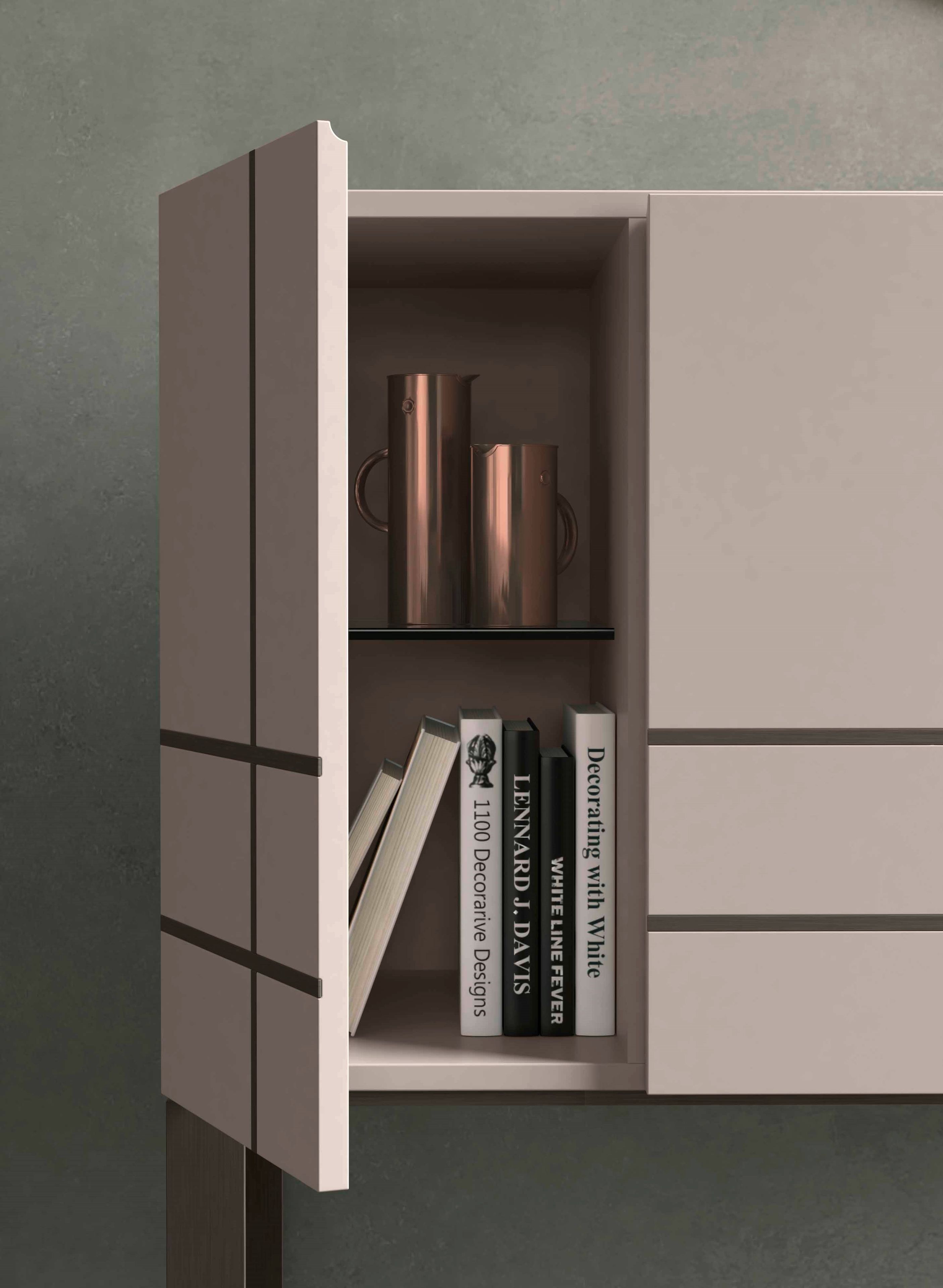 Деревянный шкаф с распашными дверями Olivieri ARCH-00087172 - Вид №9