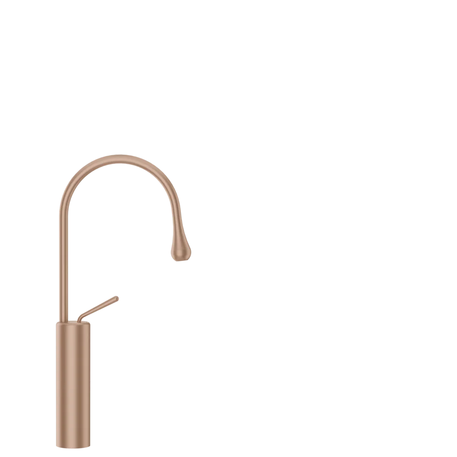 Смеситель для умывальника 33608 125 Gessi Goccia МЕДНЫЙ МАТОВЫЙ GHRC 33608125