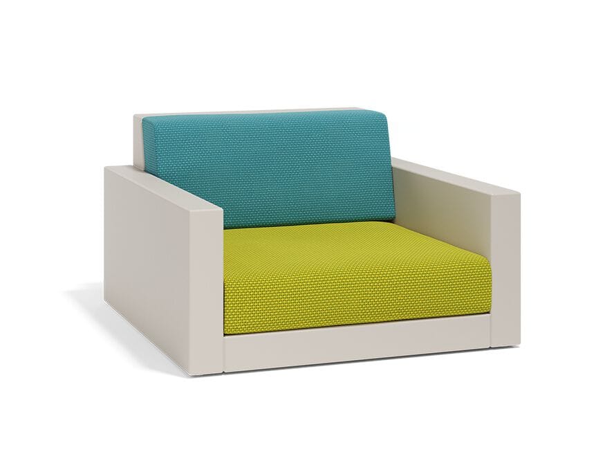 Тканевое садовое кресло с подлокотниками Vondom Pixel ARCH-00069560