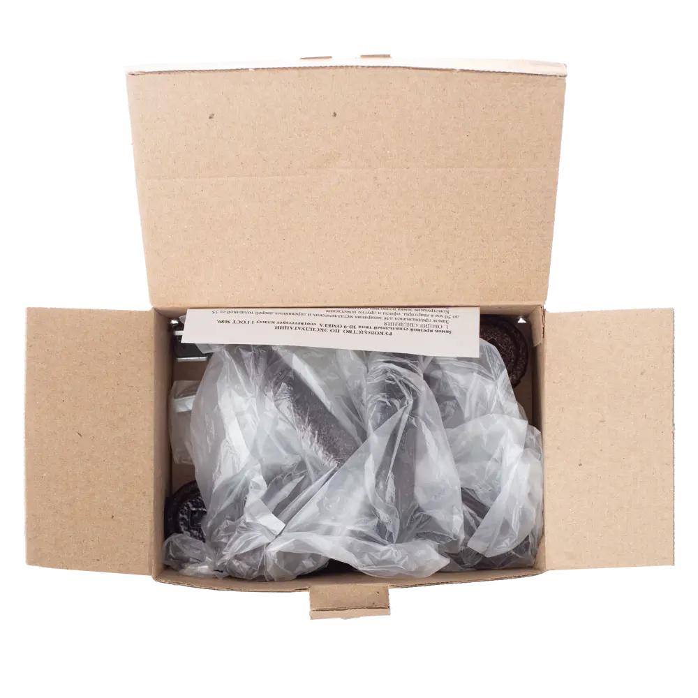 ЗЕНИТ: Врезной сувальдный замок с ручками в медном исполнении 15817291 STLM-0006450 - Вид №3